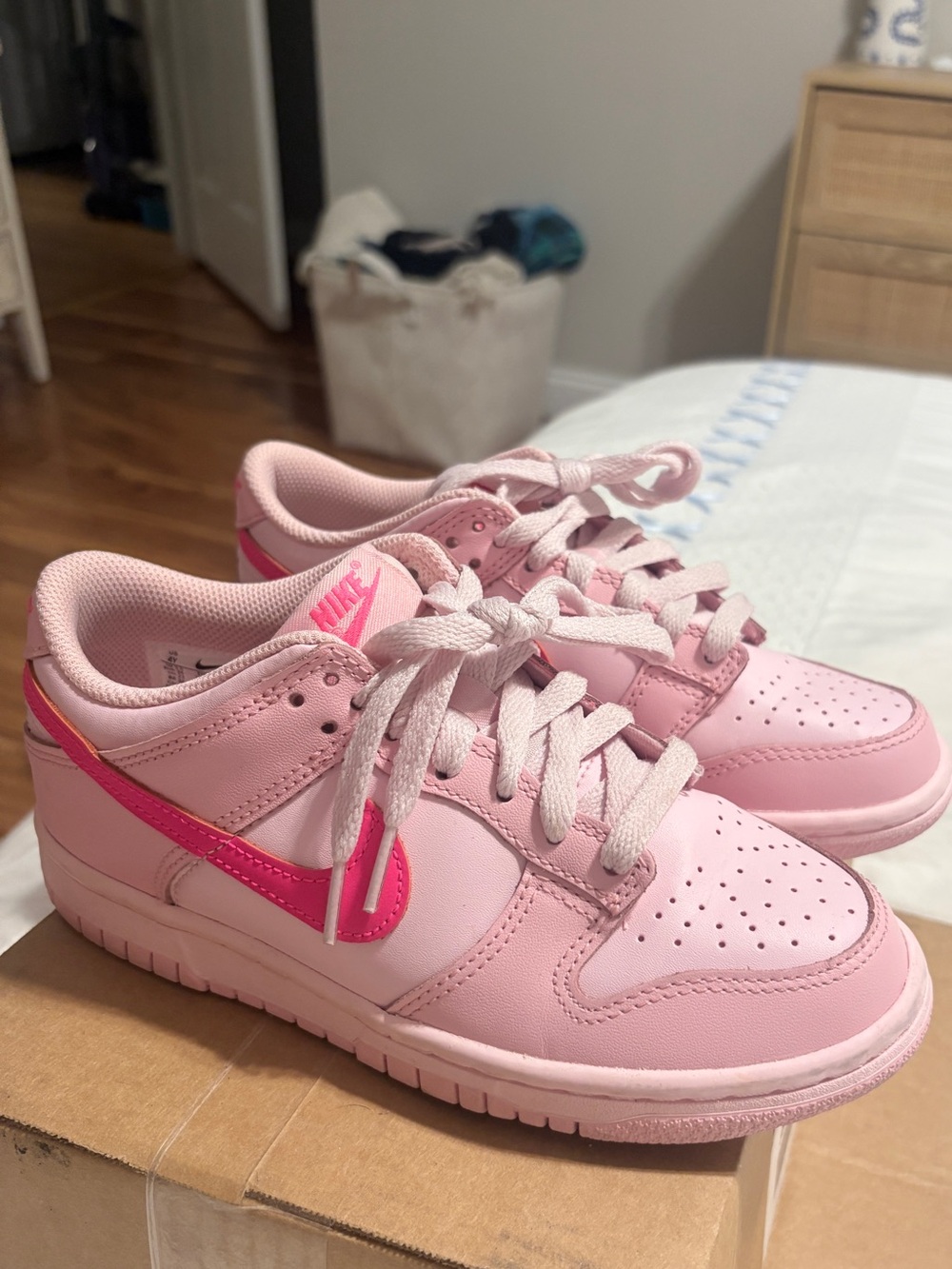 Pink Nike Dunks - Picture 3 of 4